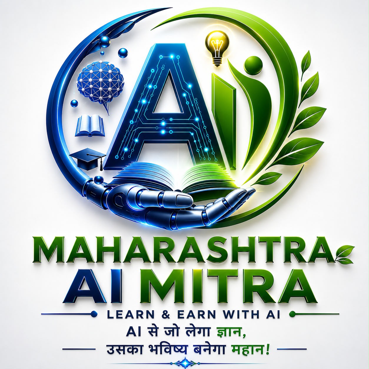 Maharashtra AI Mitra Logo